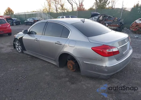 2013 Hyundai Genesis 3.8 из США, поврежденный, VIN KMHGC4DD3DU230457